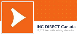 ING DIRECT Canada Facebook