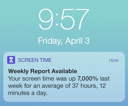 KSC Screen Time April 3